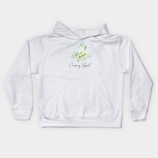 Camping squad Green Kids Hoodie